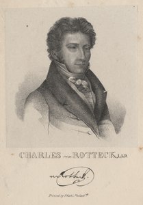 Charles von Rotteck, L.L.D., 1843 od F. Kuhl